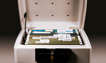 Person texting on a smartphone to coordinate family communication