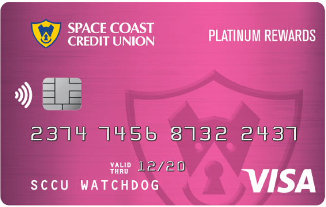 Visa Platinum Rewards SCC card image