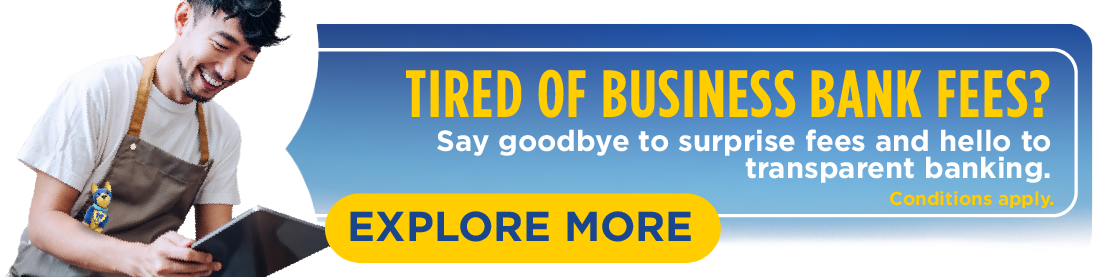 Tired of business bank fees? Say goodbye to surprise fees and hello to transparent banking. Explore more.