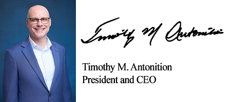 Timothy M. Antonition, President and CEO of SCCU